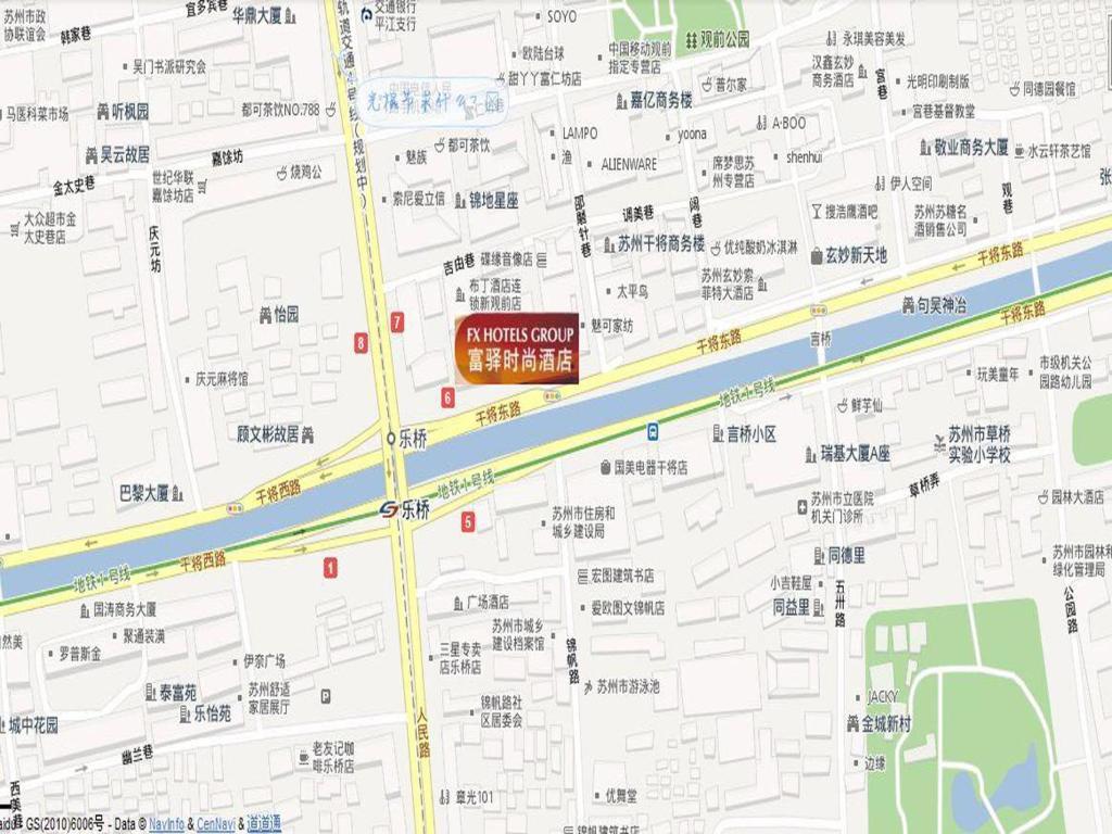Fx Hotel Guan Qian Suzhou Суджоу Екстериор снимка